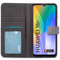 imoshion Luxe Bookcase Huawei Y6p - Grijs
