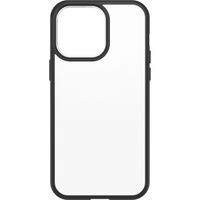 OtterBox React Backcover iPhone 14 Pro Max - Transparant / Zwart