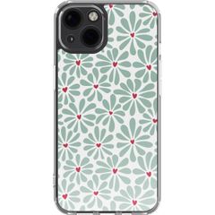 imoshion Design hoesje Apple iPhone 13 - Bloom Love Sage Green