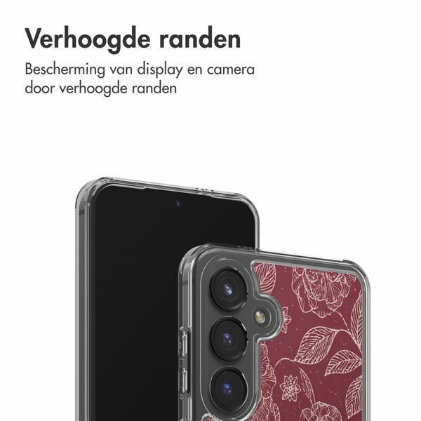 imoshion Design hoesje Samsung Galaxy S24 - Deep Rose