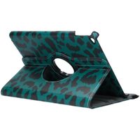 360° Draaibare Design Bookcase iPad Air 2 (2014) - Groen Panter