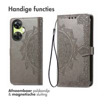 imoshion Mandala Bookcase OnePlus Nord CE 3 Lite (5G) - Grijs