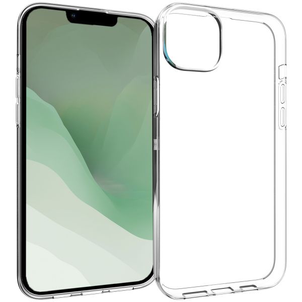 Accezz Clear Backcover iPhone 14 Plus - Transparant