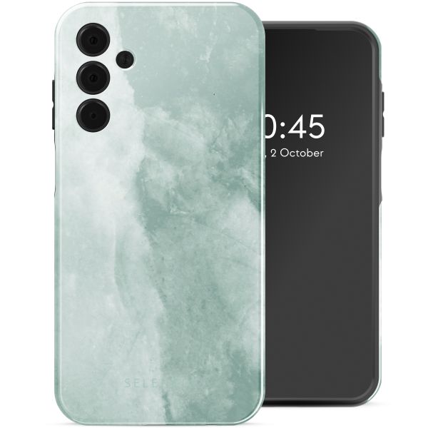 Selencia Vivid Tough Backcover Samsung Galaxy A15 (5G/4G) - Marble Grayed Jade