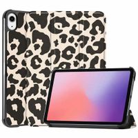 imoshion Design Trifold Bookcase Apple iPad Mini 7 (2024) / iPad Mini 6 (2021) - Leopard