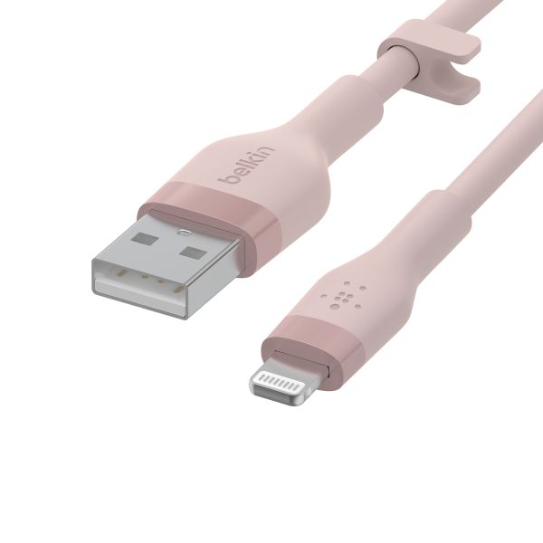 Belkin Boost↑Charge™ USB-A naar Lightning kabel siliconen - 1 Meter - Roze