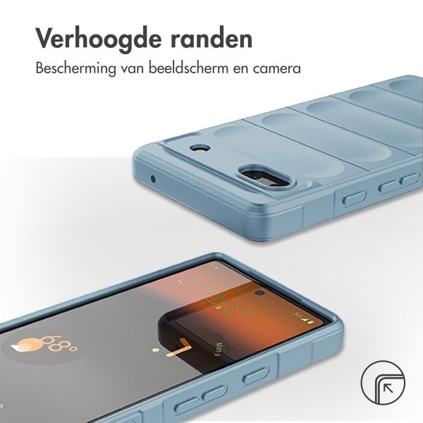 imoshion EasyGrip Backcover Google Pixel 6a - Lichtblauw