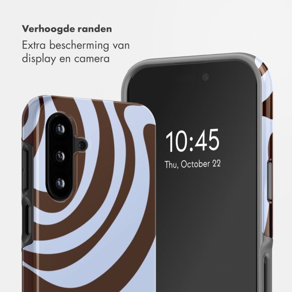 Selencia Vivid Backcover Samsung Galaxy A17 (5G) / (4G) - Dream Swirl Chocolate