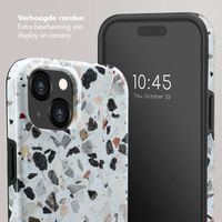 Selencia Vivid Tough Backcover iPhone 15  - Chic Terazzo