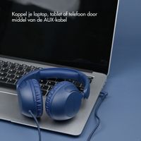 imoshion Kinderkoptelefoon met Draad - AUX kabel - Decibelbegrenzer - Denim Blue