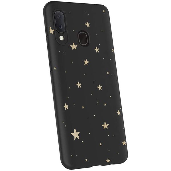 imoshion Design hoesje Samsung Galaxy A20e - Sterren / Zwart