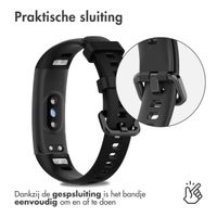 imoshion Siliconen bandje Honor Band 4 - Zwart