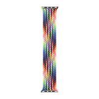 Apple Gevlochten solobandje Apple Watch | 38/40/41/42 mm - Maat 4 - Pride Edition