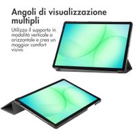 imoshion Trifold Bookcase Samsung Galaxy Tab A11 Plus - Zwart