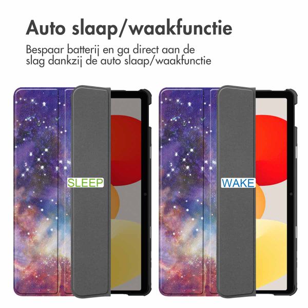 imoshion Design Trifold Bookcase Xiaomi Redmi Pad SE - Space