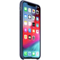 Apple Silicone Backcover iPhone Xs Max - Midnight Blue