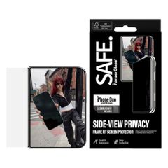 SAFE by PanzerGlass Privacy Screenprotector Ultra Wide Fit met applicator Apple iPhone Duo