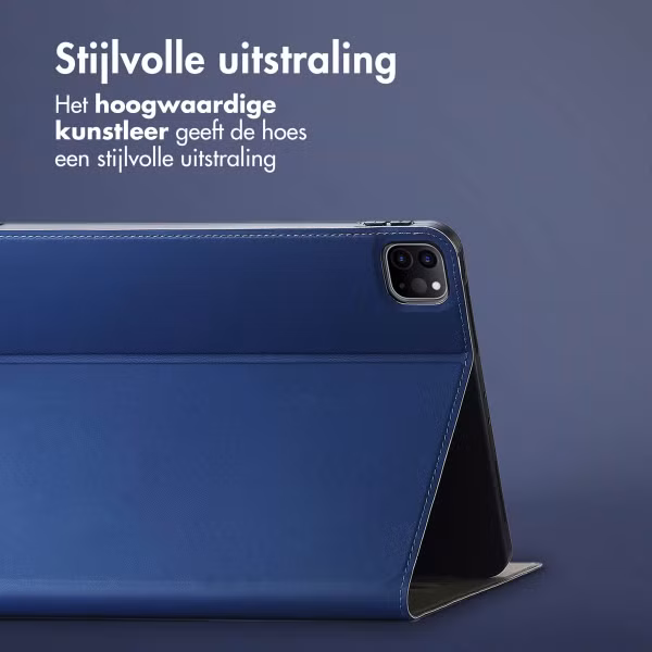 Accezz Classic Tablet Case Apple iPad Pro 11 (2022 / 2021 / 2020 / 2018) - Donkerblauw