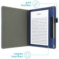 imoshion Vegan Leather Bookcase Amazon Kindle Oasis 3 - Donkerblauw