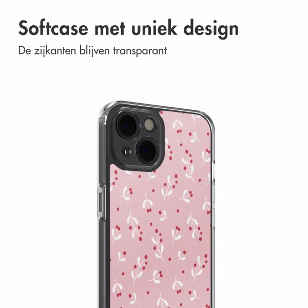 imoshion Design hoesje Apple iPhone 13 - Berries Blush
