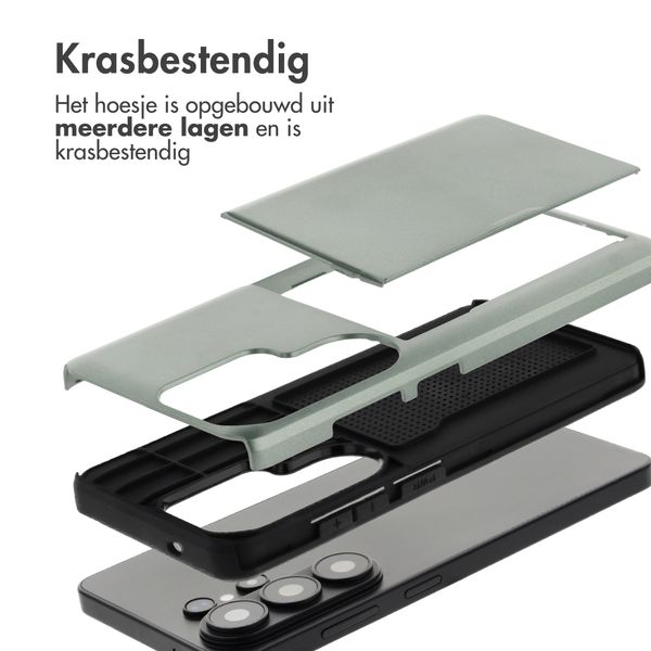 imoshion Backcover met pasjeshouder Samsung Galaxy S26 Ultra - Groen