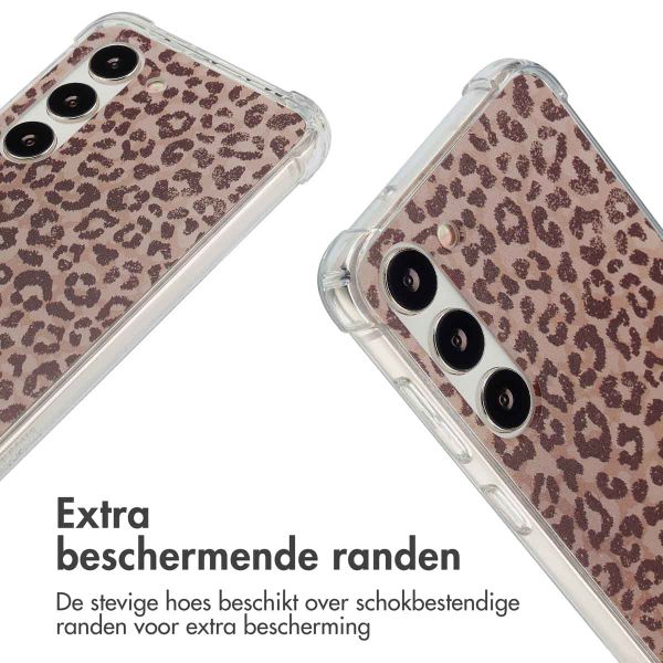 imoshion Design hoesje met koord Samsung Galaxy S23 - Leopard Mood