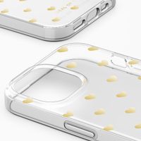 iDeal of Sweden Mirror Case Apple iPhone 15 - Golden Hearts