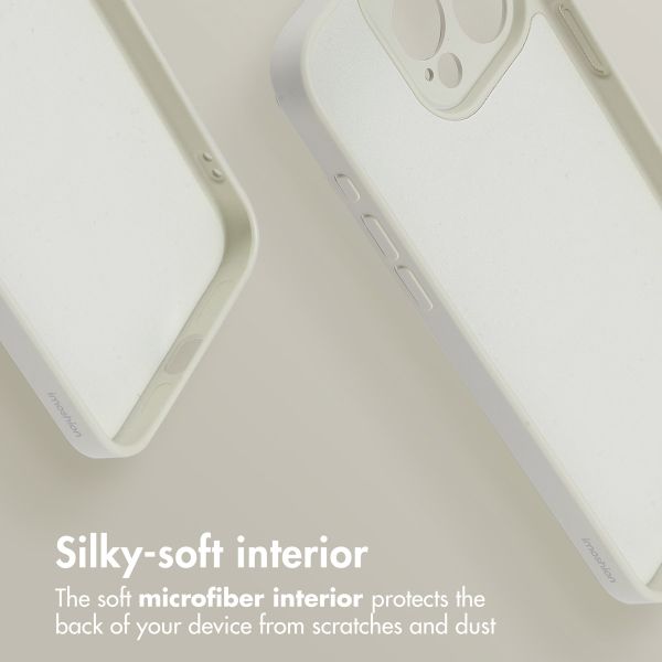 imoshion Colour Back Cover with MagSafe Apple iPhone 15 Pro Max - Beige