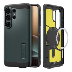 Spigen Tough Armor Backcover MagSafe Samsung Galaxy S26 Ultra - Abyss Green