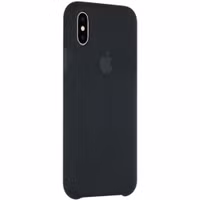 Apple Silicone Backcover Apple iPhone X - Black