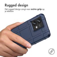 imoshion Rugged Shield Backcover Motorola Edge 40 Neo - Donkerblauw