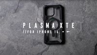 UAG Plasma XTE Backcover MagSafe iPhone 15 Pro Max - Zwart / Oranje