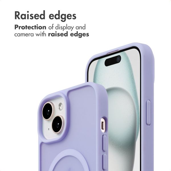 imoshion Colour Guard Back Cover with MagSafe Apple iPhone 15 - Lilac