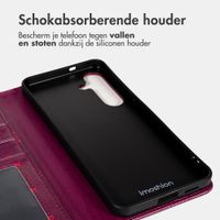 imoshion Design Bookcase Samsung Galaxy S25 FE - Crush Check Coral Dust