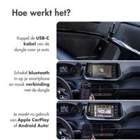 imoshion CarPlay Dongle - Voor draadloze Apple CarPlay en Android Auto