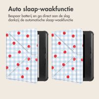 imoshion Design Vouwbare Bookcase Kobo Libra Colour - Cherry Check
