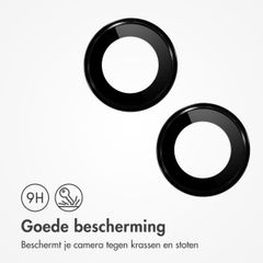 imoshion 2 Pack Camera lens protector Apple iPhone 15 / 15 Plus - Zwart