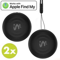 imoshion Mini Tag - Bluetooth Tracker voor iOS - 2 pack - Zwart