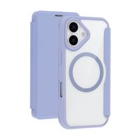 imoshion Transparante Bookcase met MagSafe Apple iPhone 17 - Lila