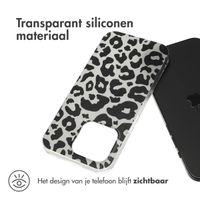 imoshion Design hoesje Apple iPhone 15 Pro - Leopard Transparent
