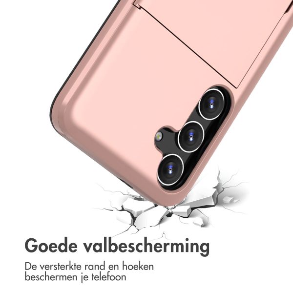 imoshion Backcover met pasjeshouder Samsung Galaxy S24 Plus - Rosé Goud