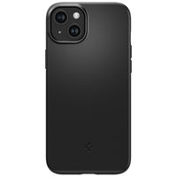 Spigen Thin Fit Backcover Apple iPhone 15 - Zwart
