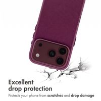 Accezz Leather Case with MagSafe Apple iPhone 18 Pro / 17 Pro - Heath Purple