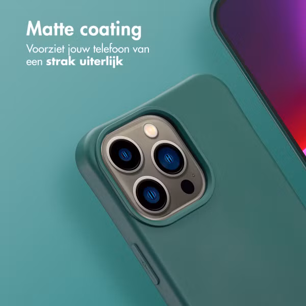 imoshion Color Backcover met afneembaar koord MagSafe Apple iPhone 13 Pro - Donkergroen