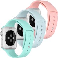 imoshion Siliconen bandje Multipack Apple Watch Series 1-10 / SE / Ultra (2) - 42/44/45/46/49 mm