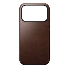 Nomad Modern Horween Leather Case Apple iPhone 17 Pro - Rustic Brown