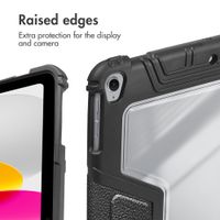 Accezz Rugged Trifold Bookcase Apple iPad 11 (2025) 11 inch A16 / iPad 10 (2022) 10.9 inch - Black