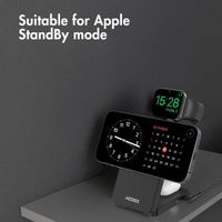 Accezz 3-in-1 Foldable Wireless MagSafe Charger - 20W - Black