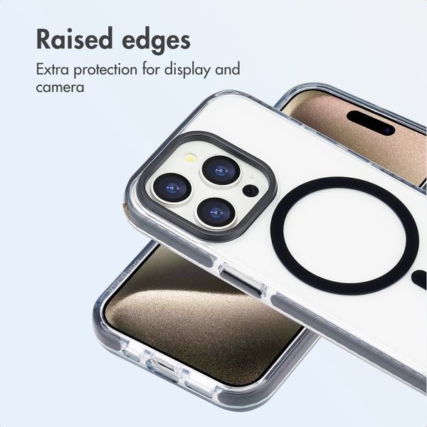 imoshion Combat MagSafe Back Cover Apple iPhone 15 Pro - Black