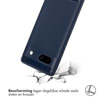 imoshion Brushed Backcover Google Pixel 7a - Donkerblauw